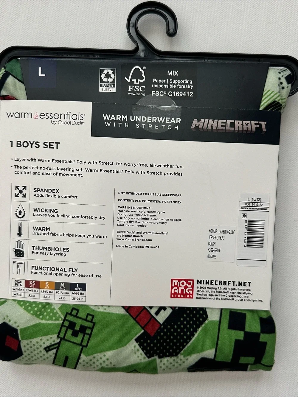Warm Essentials minecraft boys